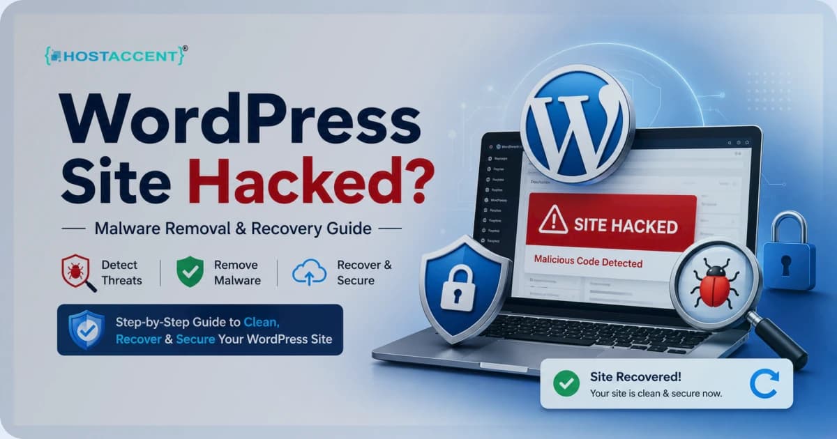 Incident-response checklist for cleaning a WordPress site hacked overnight, with malware removal and recovery steps, 2026