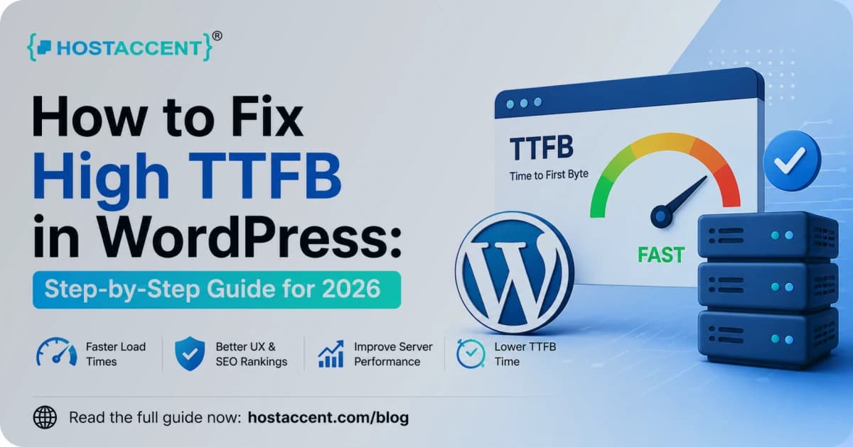 Fixing high TTFB in WordPress – reduce server response time step-by-step 2026