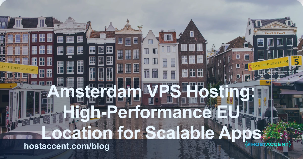 Amsterdam VPS hosting AMS-IX connected EU server for scalable apps