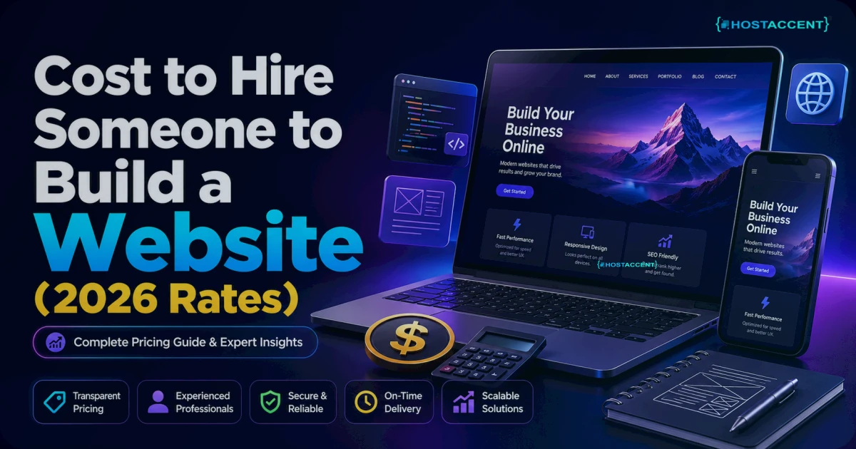 cost to hire someone to build a website across freelancers and agencies in 2026