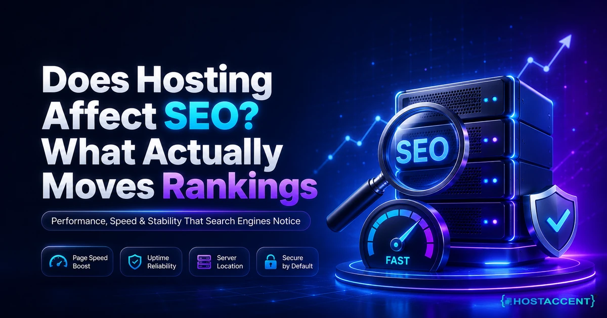 Does hosting affect SEO explained through server speed, uptime and SSL security signals Google measures in 2026