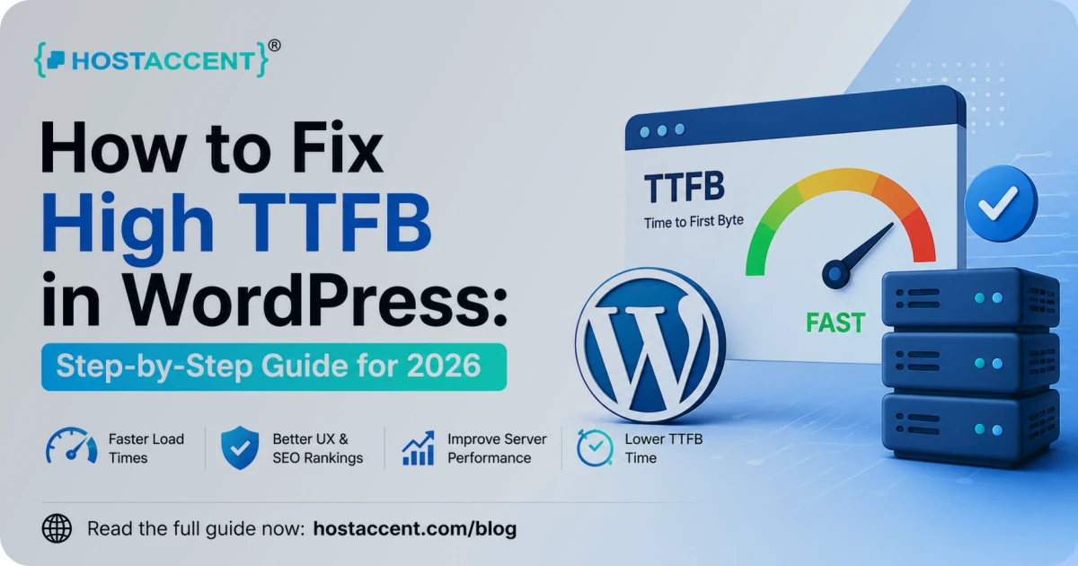 Fixing high TTFB in WordPress – reduce server response time step-by-step 2026
