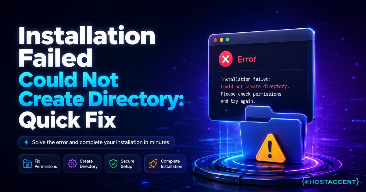 Installation failed could not create directory error in WordPress resolved by fixing wp-content ownership and permissions