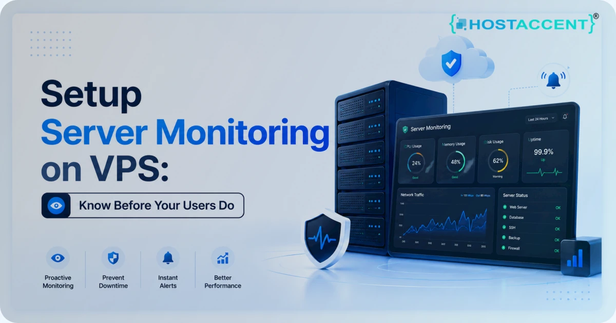 VPS server monitoring setup – detect downtime and CPU spikes before users do