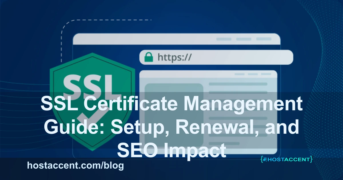 SSL Certificate Management: Setup, Renewal & SEO