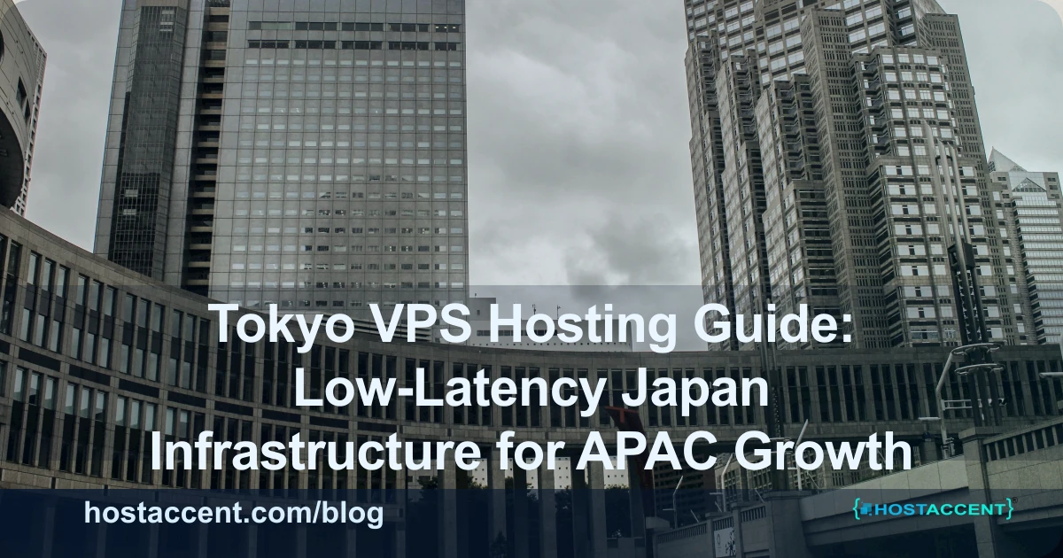 Tokyo VPS hosting low-latency Japan server for APAC business website traffic