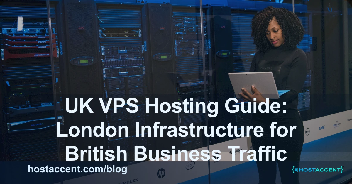 UK VPS hosting London server infrastructure for British business websites