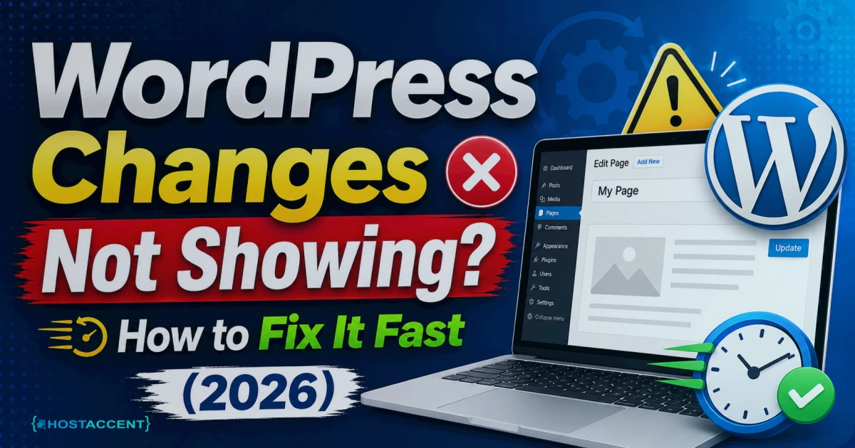 WordPress changes not showing: browser, plugin, server and CDN caches in 2026