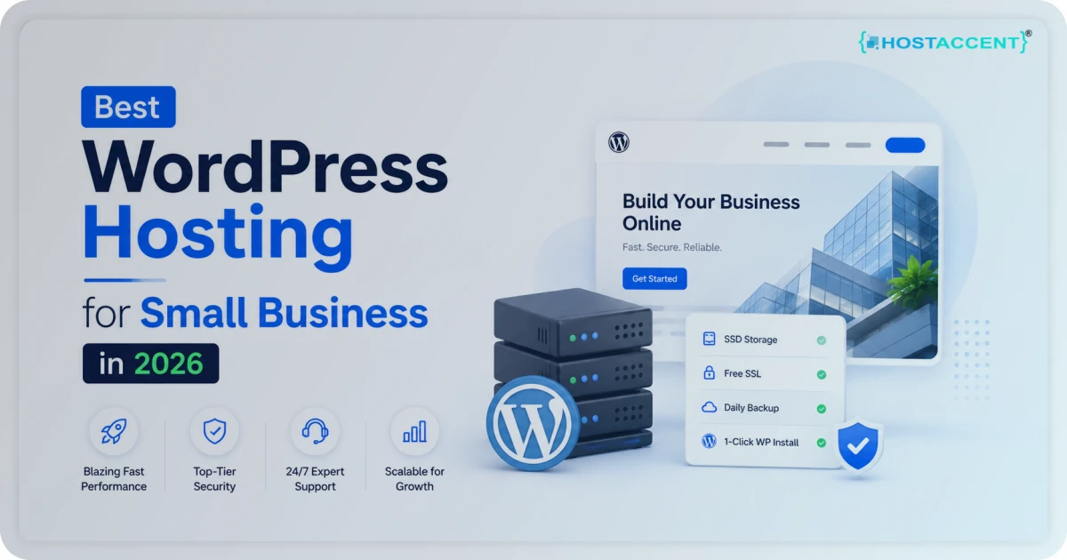 Comparison chart of the best WordPress hosting for small business plans tested for speed, uptime, and value in 2026